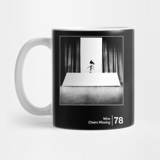 Chairs Missing - Minimal Graphic Design Tribute Mug